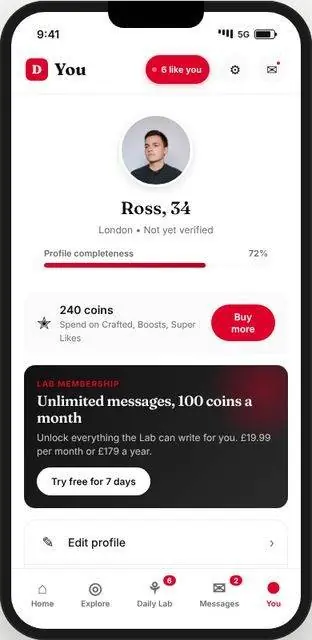 Your profile